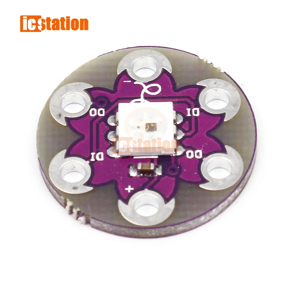 LilyPad пикселей доска WS2812 RGB светодиодный Совет по развитию Модуль | Электроника