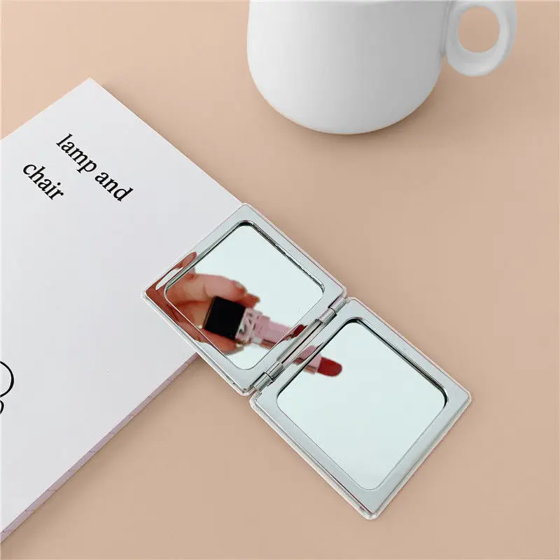 Зеркало для макияжа SW 1 шт. двухстороннее портативное в ассортименте|Зеркала