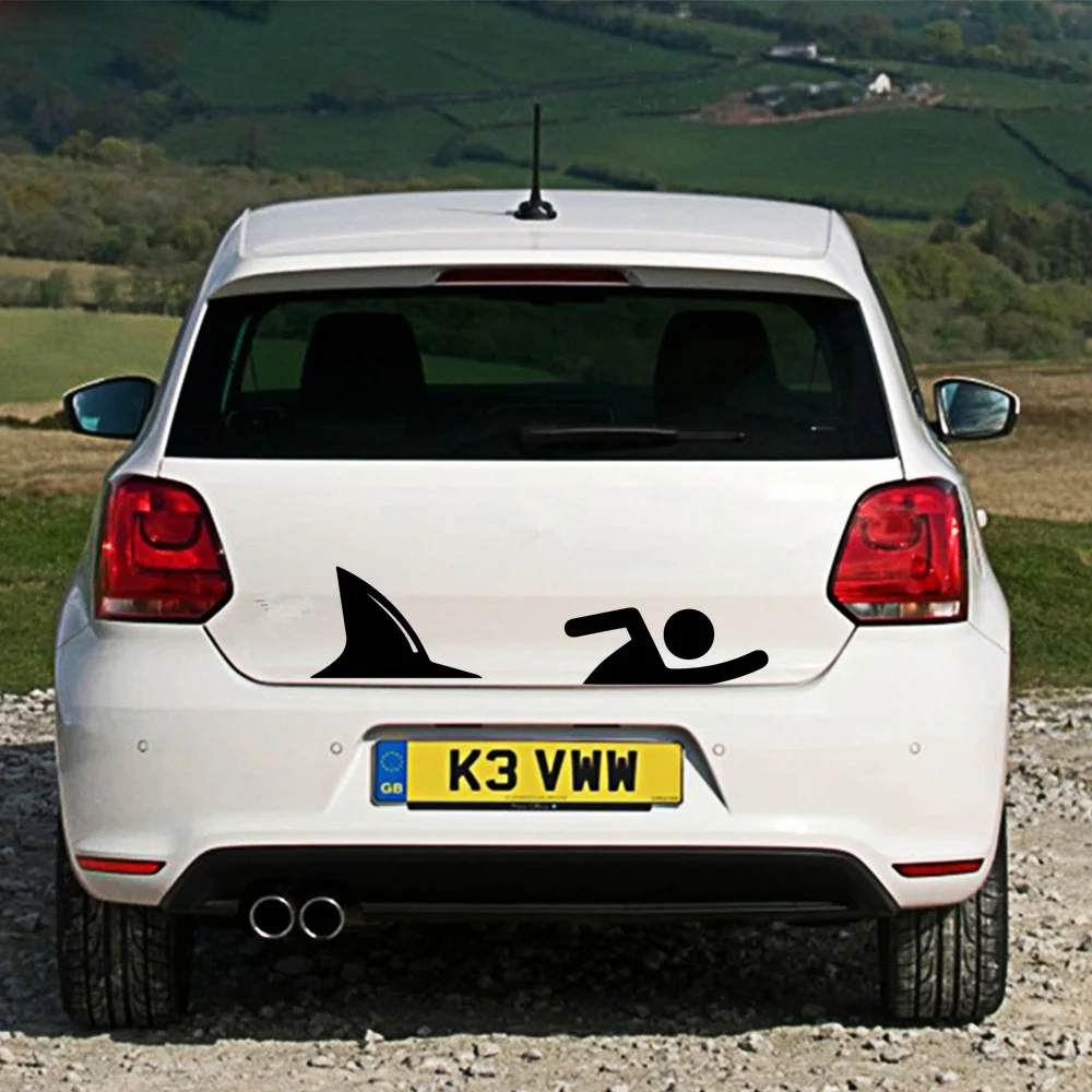 

Car Door Shark Stickers Ussr Waterproof Vinyl Funny Crazy Cat Car Sticker Accessories For Mazda Cruze Peugeot