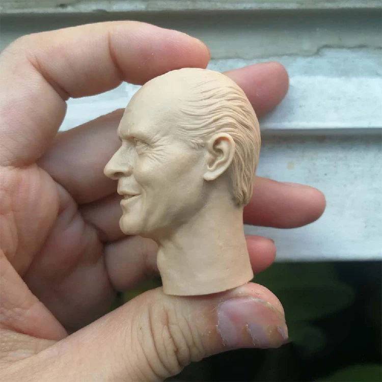 

1/6 Scale Dr. Hannibal Anthony Hopkins Unpainted Head for 12''Action Figures