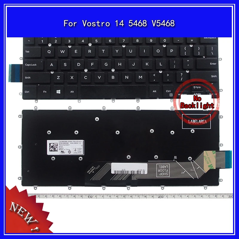 

Laptop Keyboard for DELL Vostro 14 5468 V5468 Notebook Replace Keyboard
