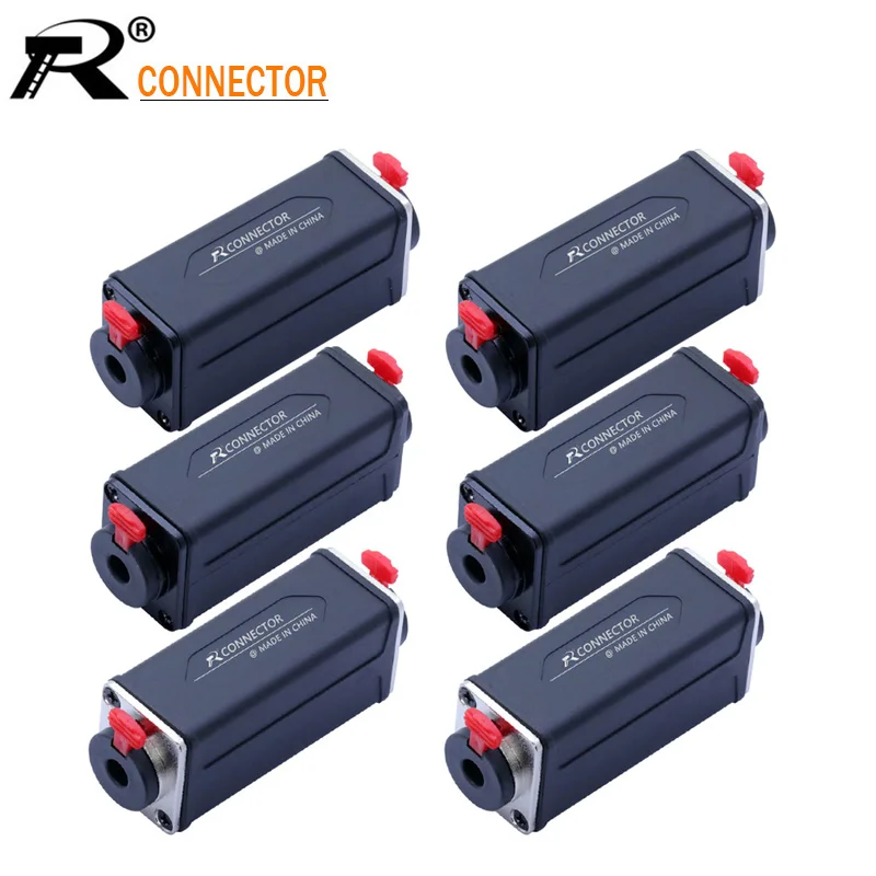 1 шт. R разъем 3PIN XLR/Jack 6 35 мм двойной функциональный адаптер для монтажа на панель