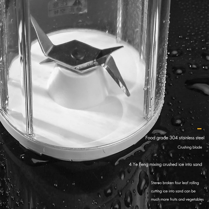 

500Ml USB Eletric Fruit Juicer Machine Mini Travel Small Fruit Squeezer Rechargeable Maker Blender Extractor Cup