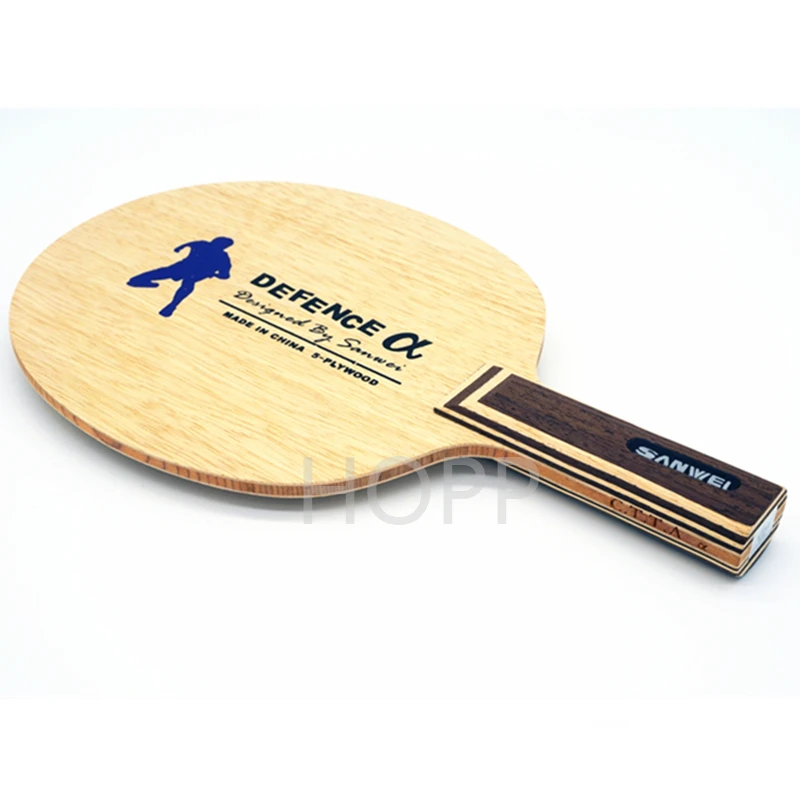 SANWEI Defence Alpha Table Tennis Blade Defensive play Chop big body Chopping professional SANWEI ping pong racket bat paddle images - 6