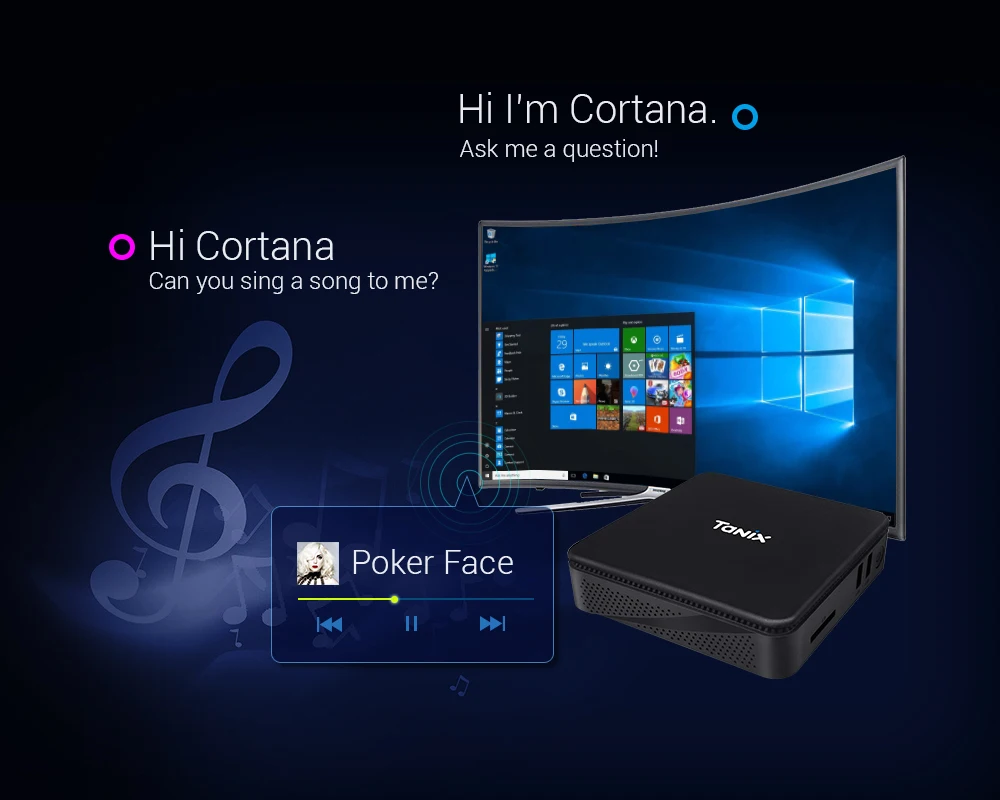 Tanix TX85 мини ПК 4 Гб 64 Гб Intel Atom X5-Z8350 TX85 tv Box 2,4G 5G Dual WiFi Win 10 BT 4,0 USB 3,0 T X 85 приставка 1000 Мбит/с