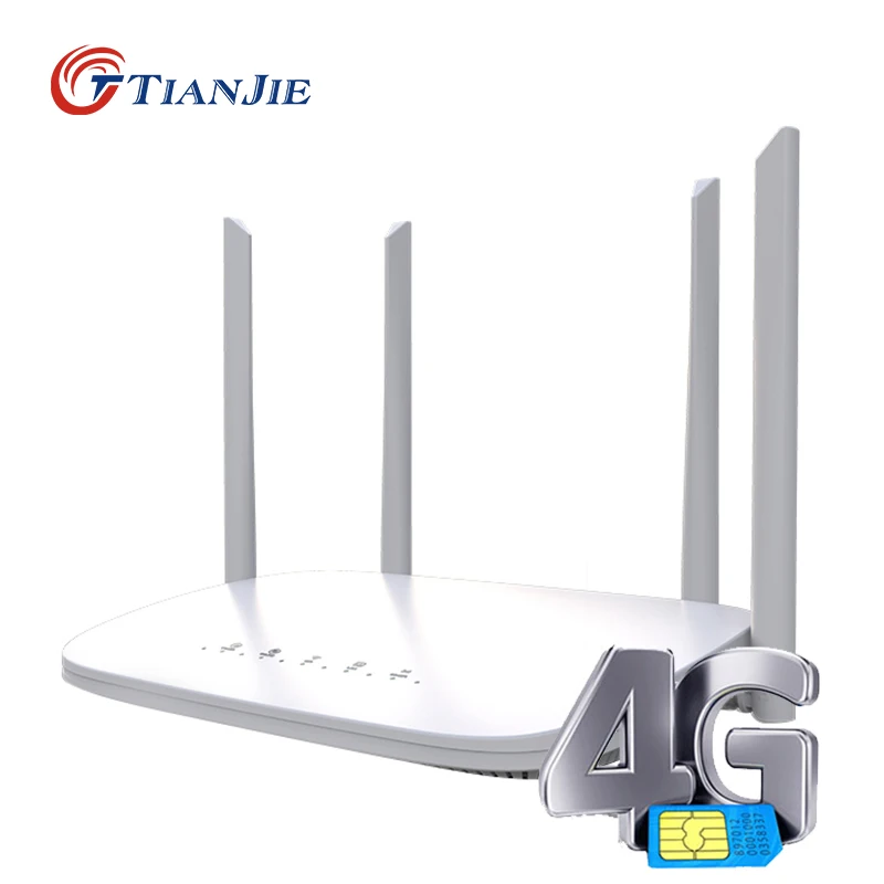 

Wi-Fi-роутер TIANJIE LC116 3G 4G, 300 Мбит/с