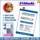 Аккумулятор LOSONCOER 5100 мАч C11P1424 для Asus Zenfone 2 ZE551ML ZE550ML 5,5 дюймов Z00AD Z00ADB Z00A Z008D аккумулятор