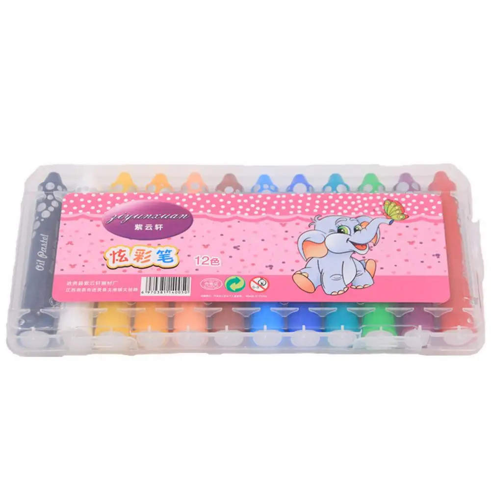 

Мультяшные нетоксичные цветные Масляные карандаши, игрушки для детей, Забавная детская фотография