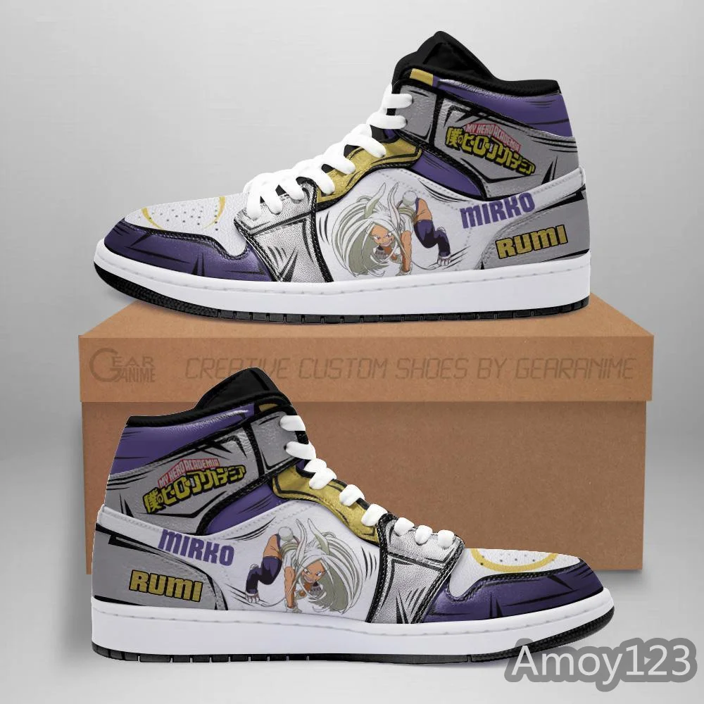 

2021 summer new female casual fashion Rumi Usagiyama Sneakers Mirko My Hero Academia Sneakers