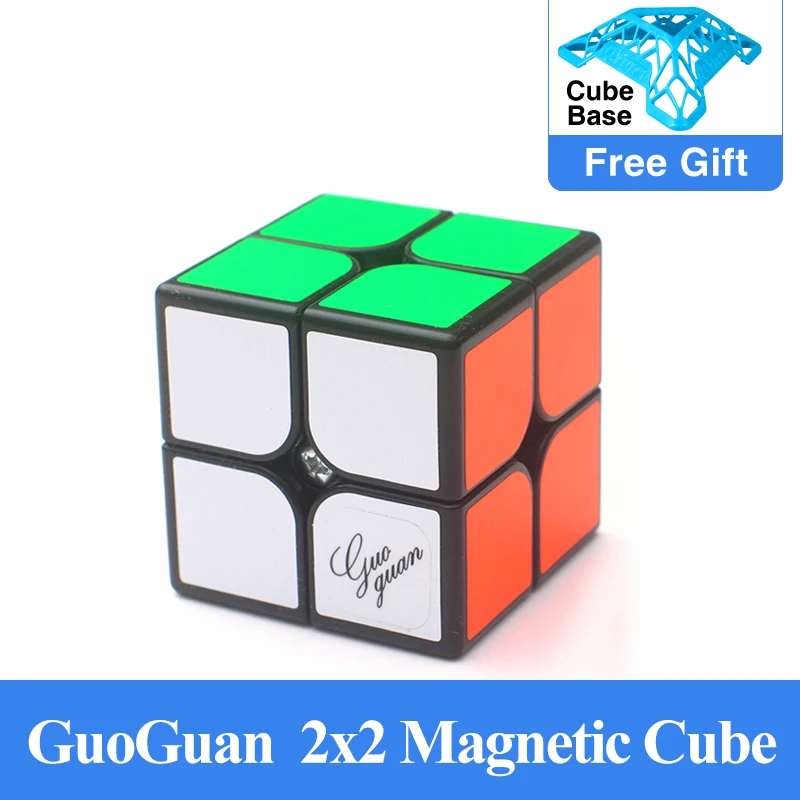 

Moyu Guoguan XingHen M 2x2x2 Magic Cubes Puzzle Magnetic Version 2x2 Speed Cube Professional Educational Toys Drop shipping
