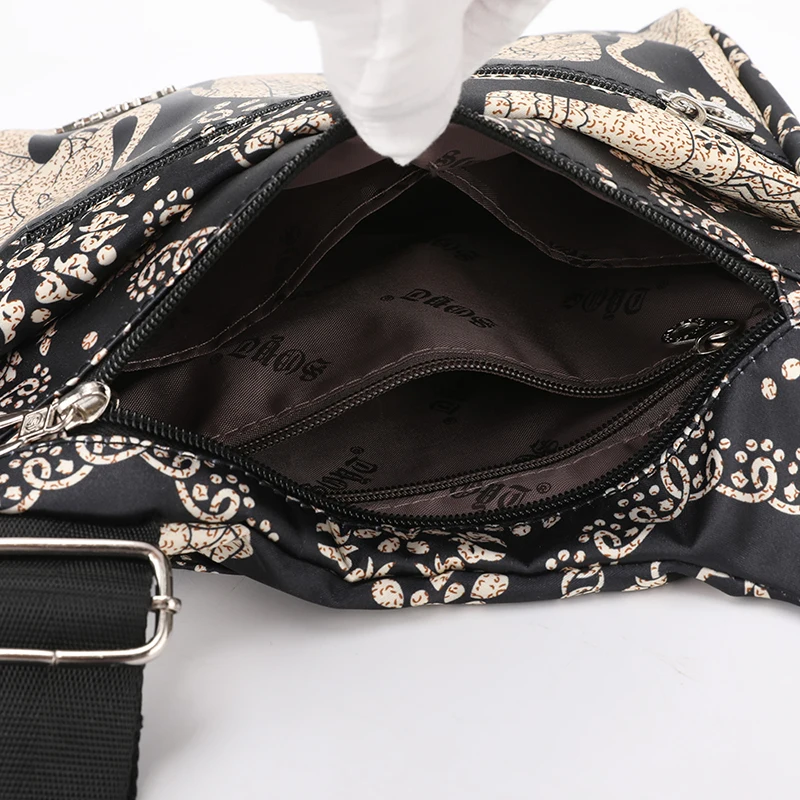 Модная женская сумка с мультяшным принтом Высококачественная мягкая