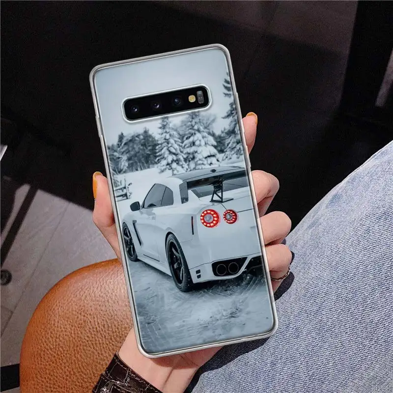 GTR спортивный автомобильный JDM чехол для телефона Samsung Galaxy S10 Plus S20 FE S21 S22 S23 Ultra S10E S9