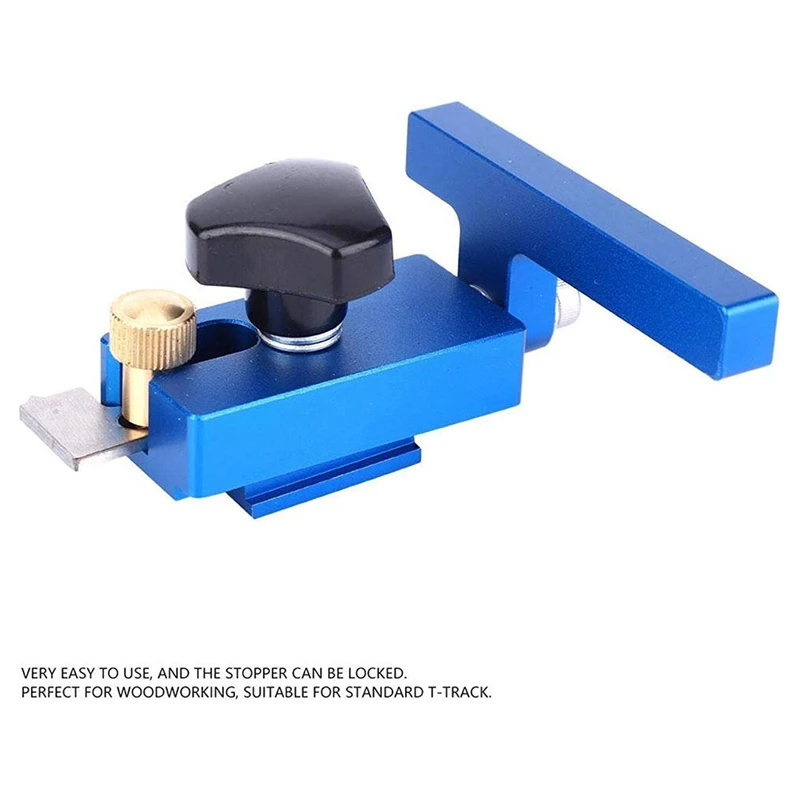 Лимит для забора Т-образный стоп-инструмент из алюминиевого сплава лимит