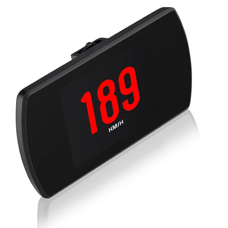 P12 HUD Car On-Board Computer 4.3 inch HD TFT Digital Speed Projector OBD Head Up Display Coolant Fuel Fault Code Clear | Автомобили и