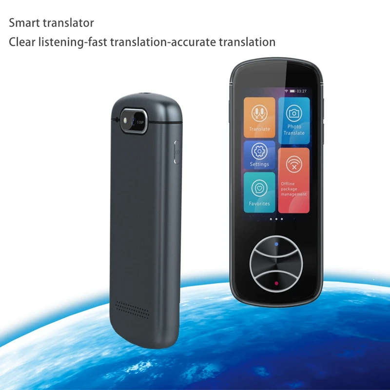 Smart Language Translator Device 3.0 Inch Contact Screen Camera 5MP Android 8.1 WiFi Bluetooth for Outdoor Travel | Электроника