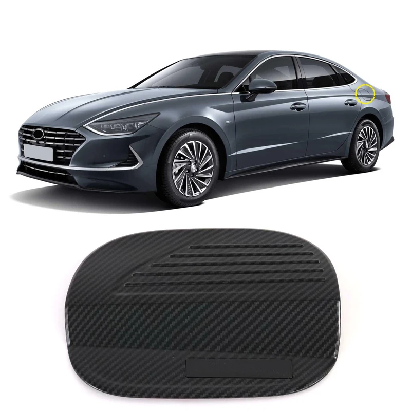 Для Hyundai Sonata sensuus DN8 2019 2020 автомобильные аксессуары ABS внешняя крышка топливного