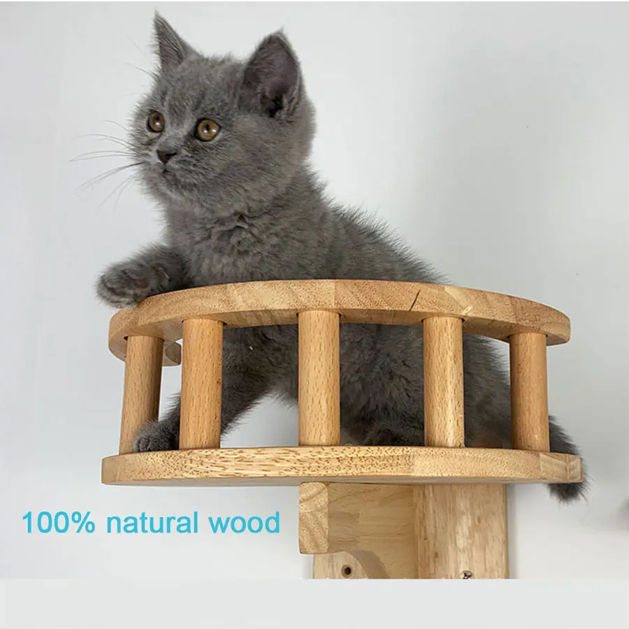 Деревянная рамка для домашних животных Когтеточка скалолазания деревянная