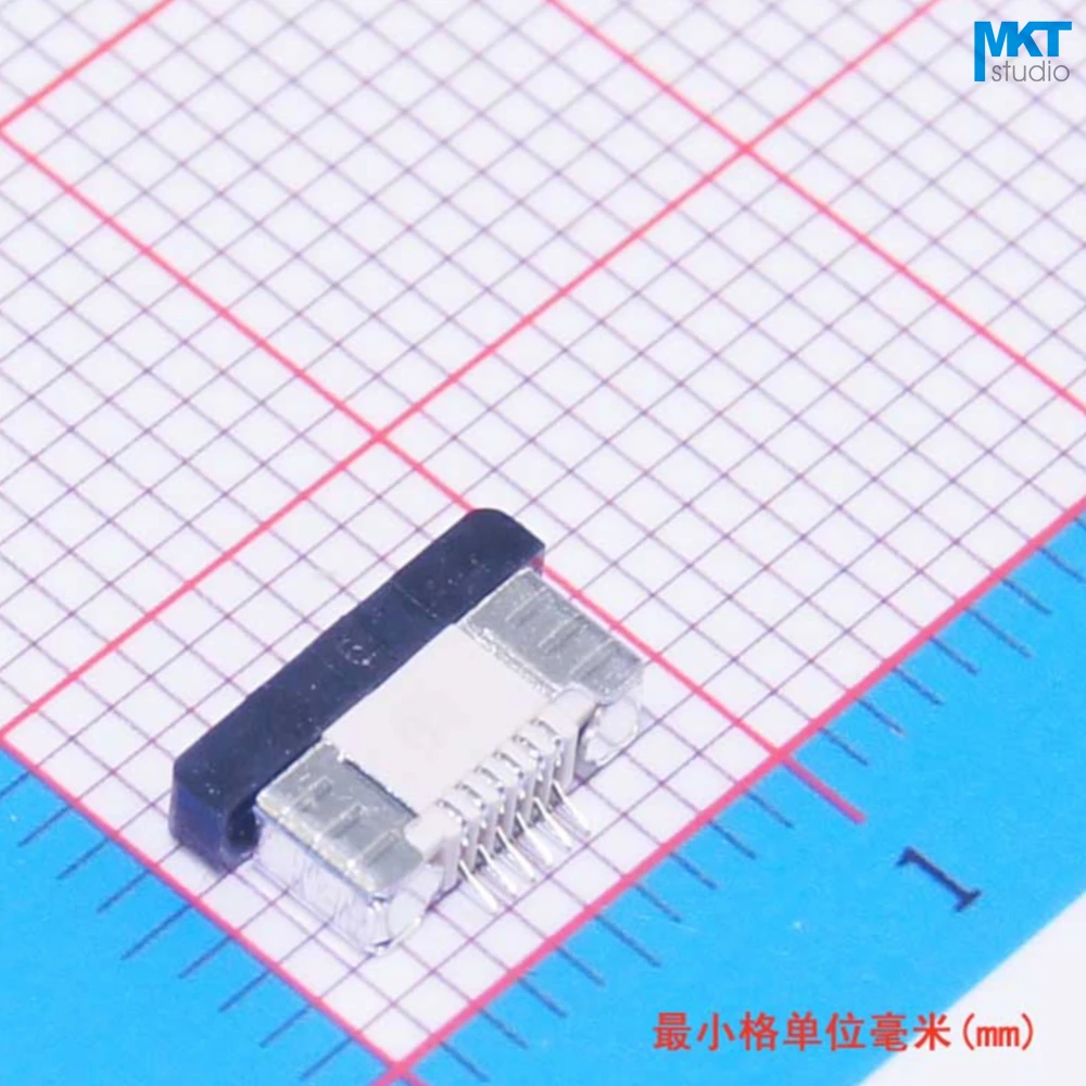 Разъем FPC ffc плоский/верхний контактный тип ящика 6 контактов P 0 5 мм|connector fpc|connector