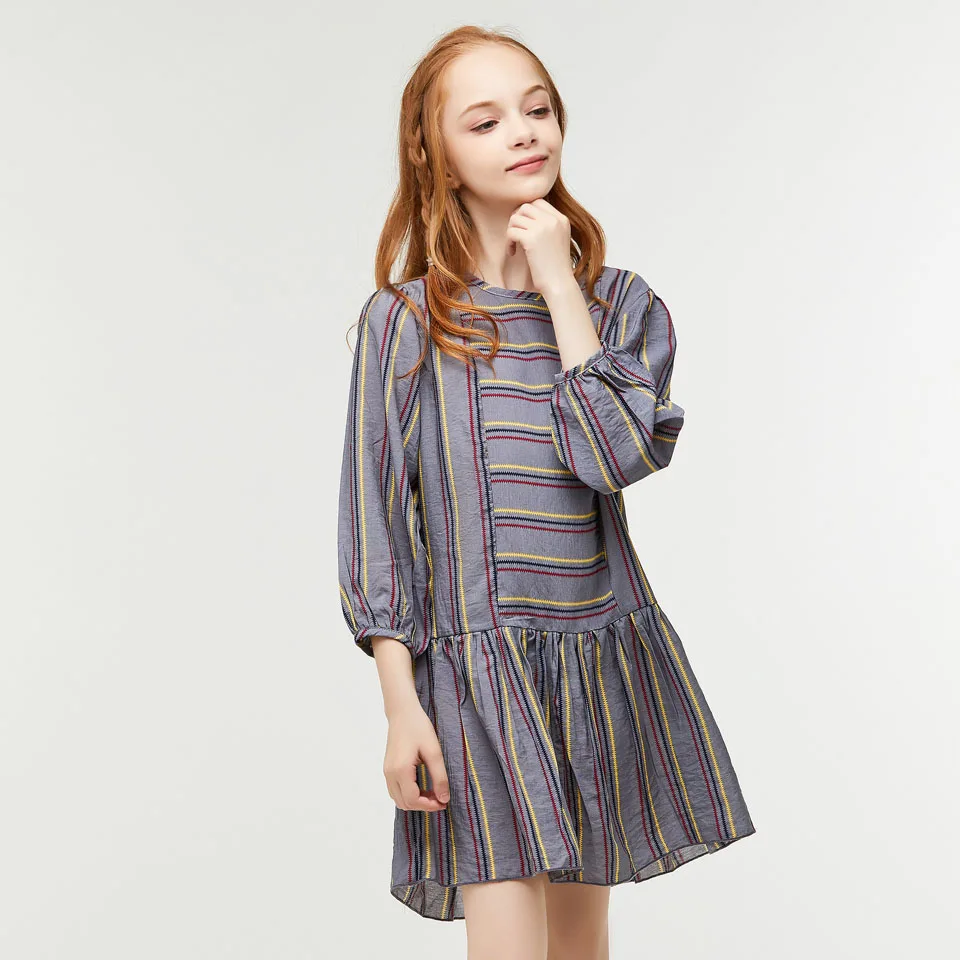 CupofSweet Kiddie/милое плиссированное платье для девочек детская одежда 2019 г. Летнее