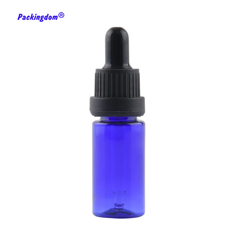 50 шт. Цветной пластиковый флакон-капельница пустой черный белый цвет шеи пипетки