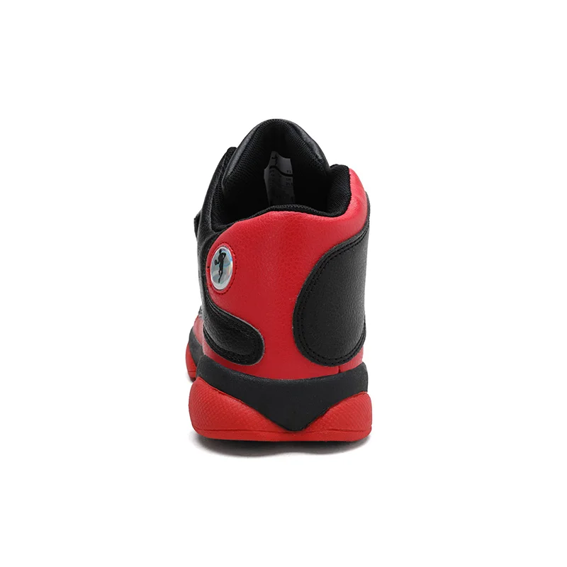 

Original Boy Basketball Trainers High Ankle Sneakers For Kids White And black Youth Basketball Shoes Brand Kid Outdoor Shoes