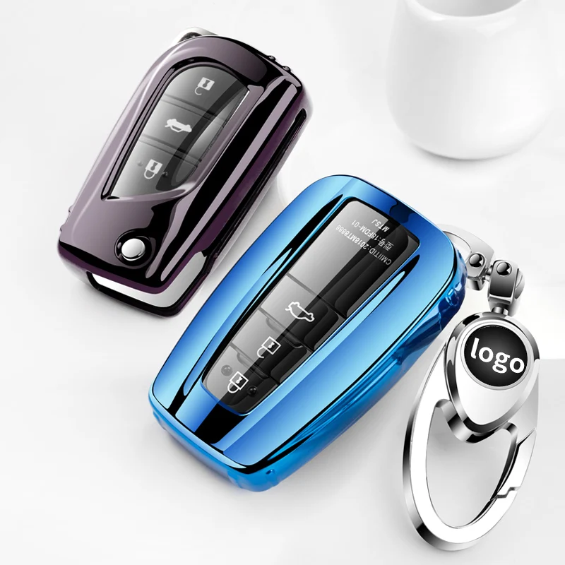 Новый мягкий ТПУ чехол для автомобильного ключа TOYOTA Aighth Generation Camry Corolla Levin Previa CHR