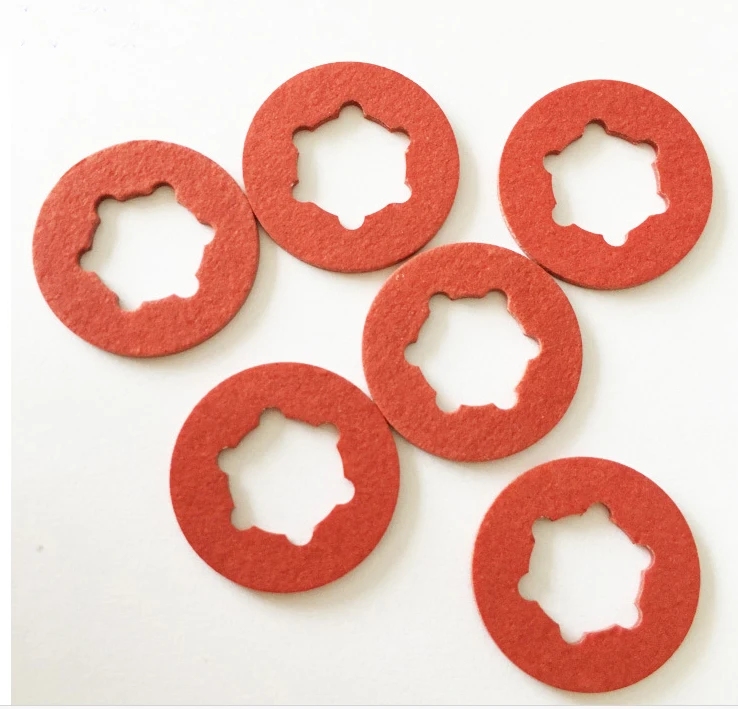 200*120*1 0 мм изоляционная прокладка красная Вулканизированная волоконная бумага