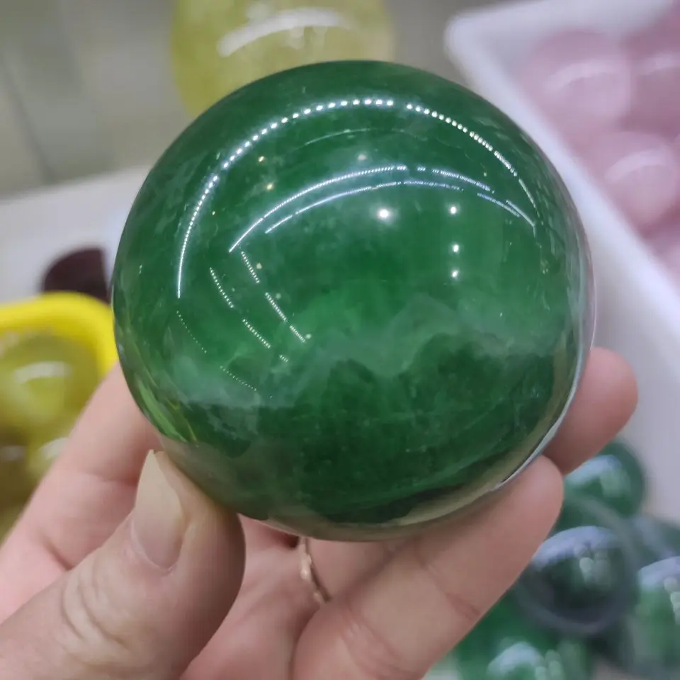 

Шар из флюорита, 6-7 см