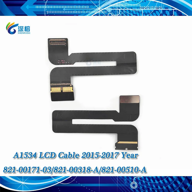 Оригинальный Новый гибкий кабель для ЖК-экрана A1534 821-00318-A 821-00510-A Macbook 12-дюймовый
