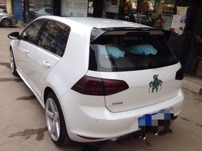 Задний спойлер на крышу Golf 7 крыло для Volkswagen VW Mk7 2014-2015 стиль O из углеродного