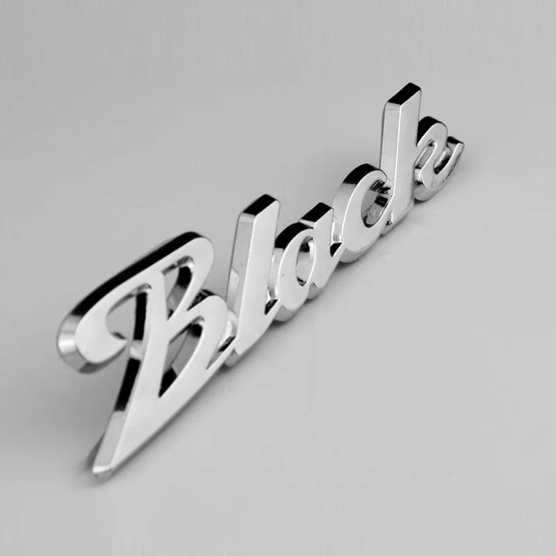 Металлическая 3d-наклейка с логотипом Bison Черный Автомобильный значок-эмблема