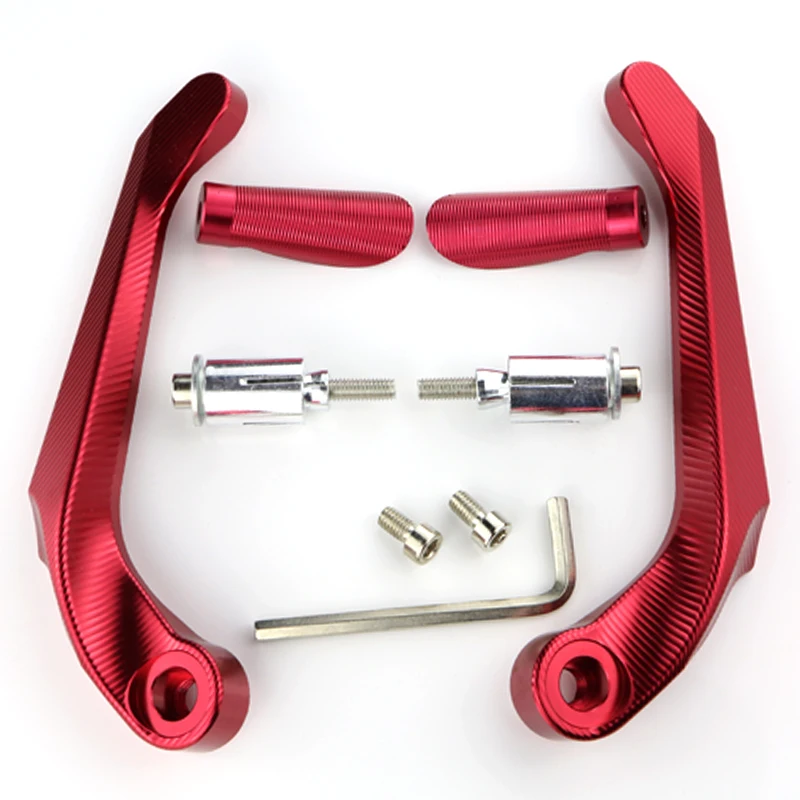 red Для YAMAHA YZF R125 YZF-R25 R3 R6 YZF R1 R1M R15 FZ1 FZ8 Мотоцикл с ЧПУ алюминий Proguard тормозной рычаг сцепления протектор щитки - Цвет: red