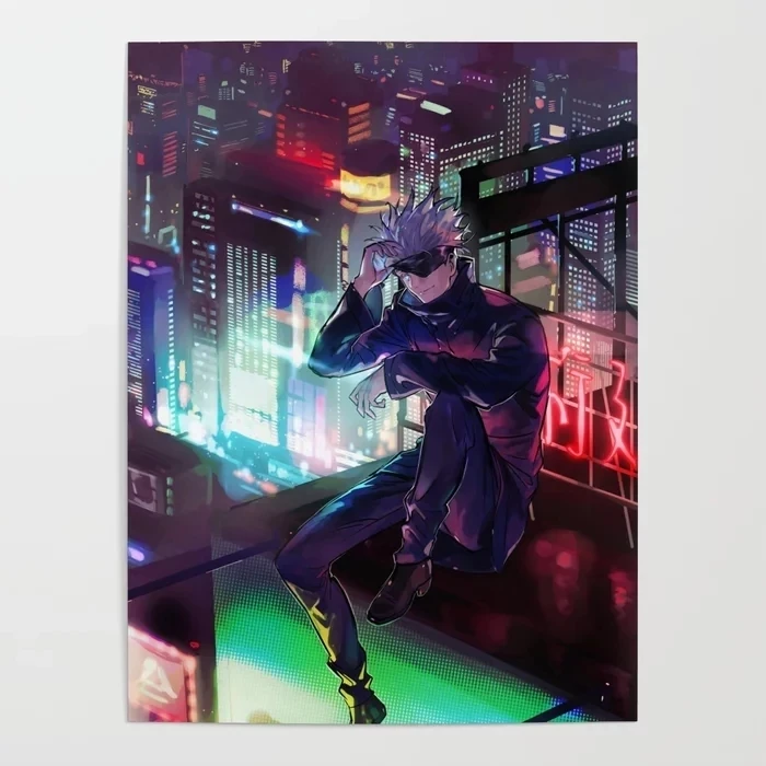 

Hd Prints Nordic Canvas Painting Jujutsu Kaisen Anime Poster Muur Kunstwerk Modulaire Modern Pictures Voor Woonkamer Home Decor