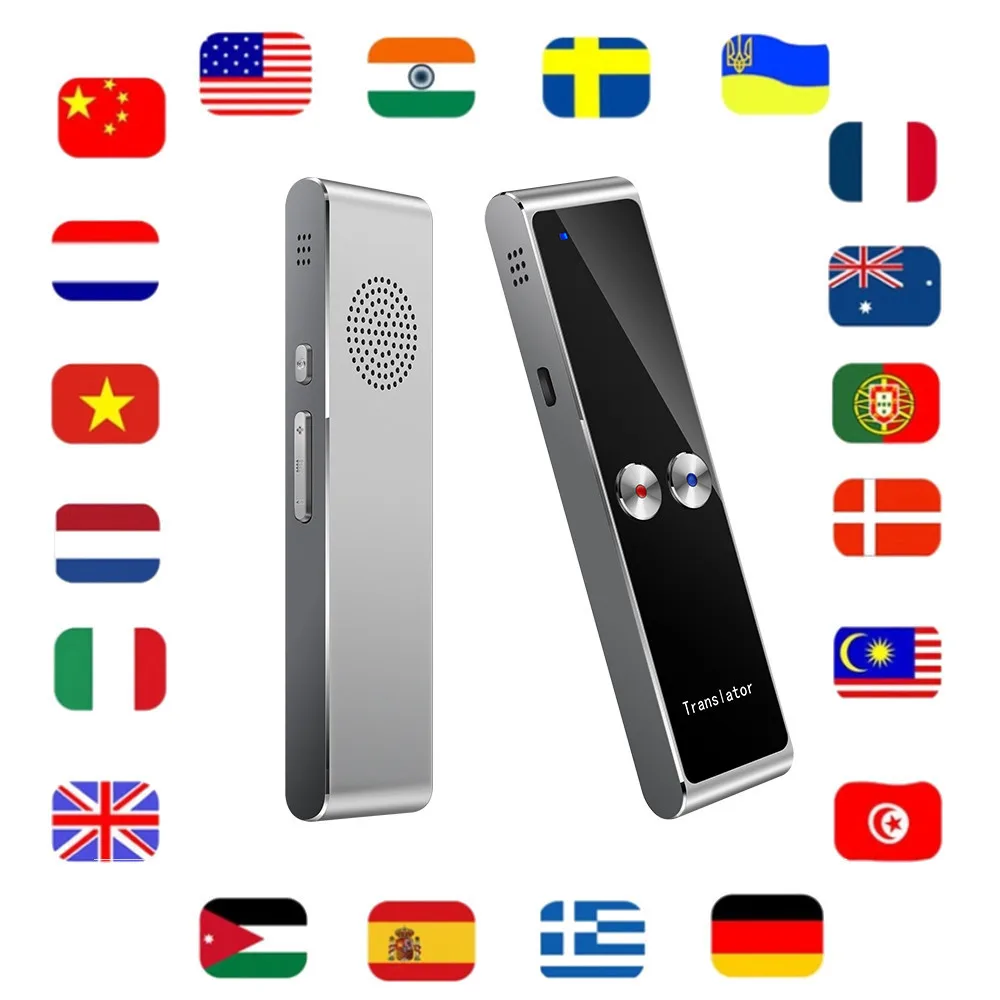 Interpad Hot T8 40 языков речевой интерактивный переводчик Мини Bluetooth умный голосовой