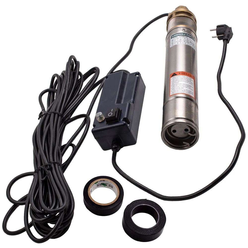 Погружной водяной насос Deep Well 3 дюйма 750 Вт 230 л/ч В 50 Гц