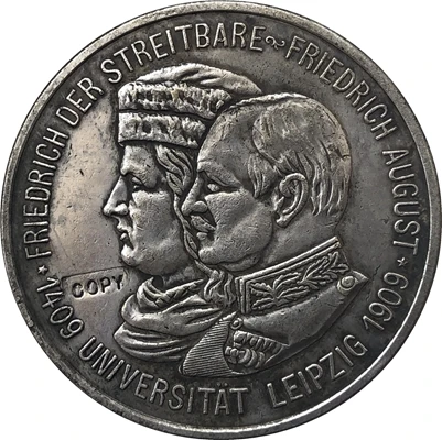 

Копия немецких монет 1909