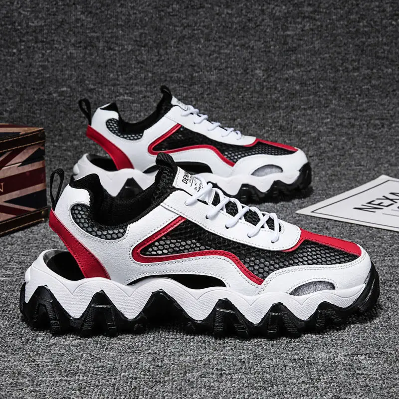 

New Summer Men's Casual Sandals Outdoor Women Breathable Shoes Fashion Indoor Slippers Wading Lazy Mesh Shoes Couple Sneakers