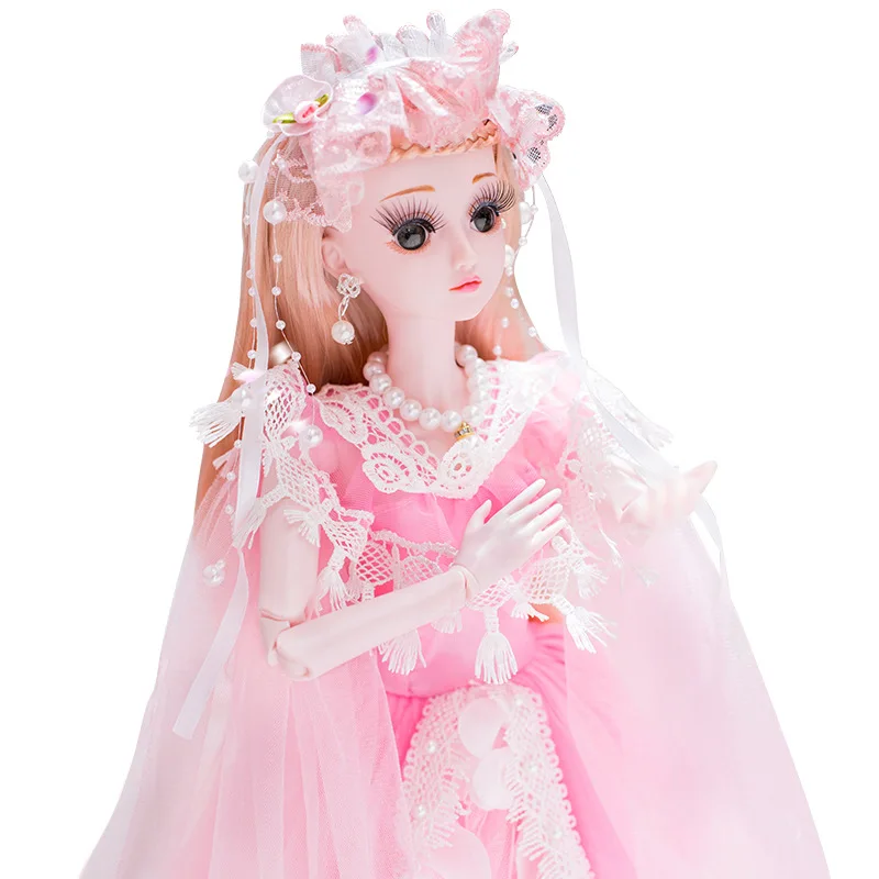 Новинка 60 см BJD кукла с принцессой платье одежда ювелирные изделия аксессуары 1/3