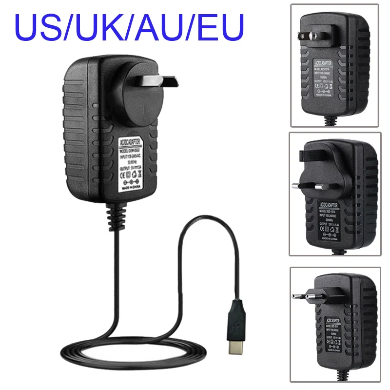 

Black 21W 15V 1.4A Power Adapter Connector Replacement For Echo Fire TV 2nd Gen