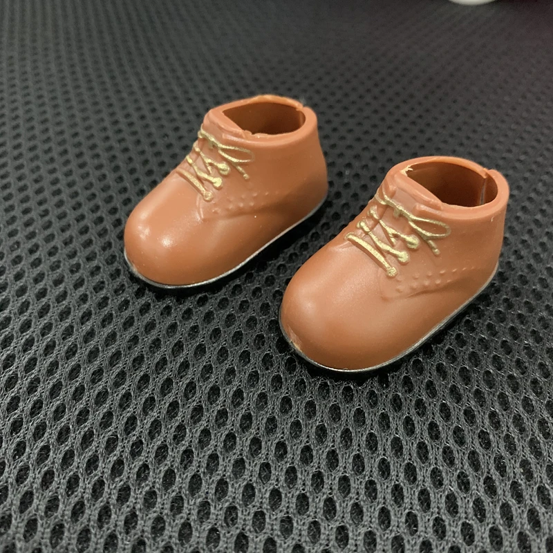 

1Pair 5cm Doll Shoes Denim Sneakers for 30cm Dolls Fashion Plastic and Denim Canvas Mini Toy Shoes for Handmade 1/6 Doll