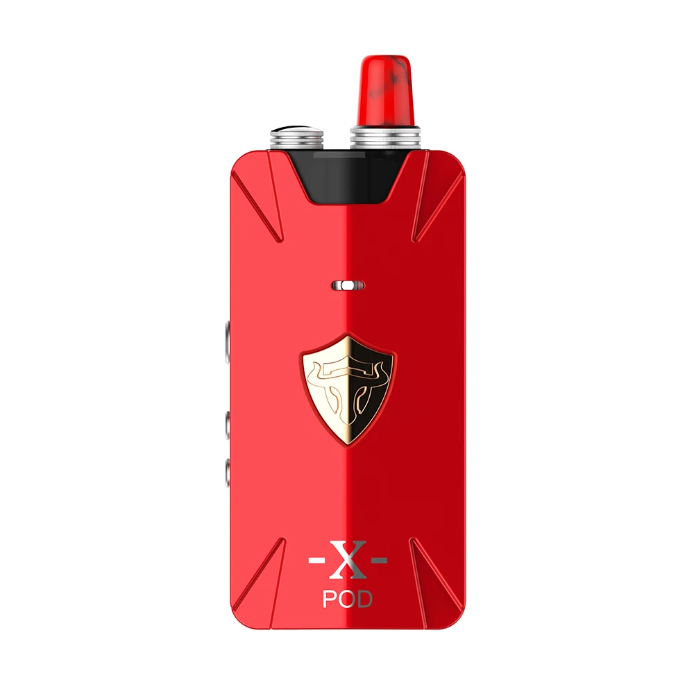 Оригинальный THC X POD System Kit 1000 мАч встроенный аккумулятор Vape 25 Вт мод и 2 мл емкость