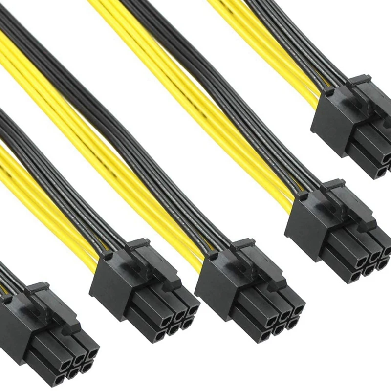 

S7 S9 to 5X PCI-E PCIe 6Pin GPU Graphics Card Splitter Power Cable for BTC Miner Bitcoin Litecoin S11 T9+X10 L3+A3 A841