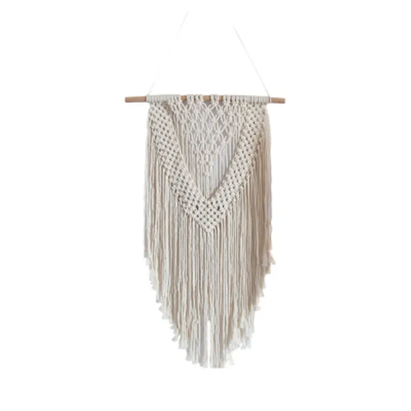 Плетеный макраме ручной работы настенный гобелен свадебное украшение для стены