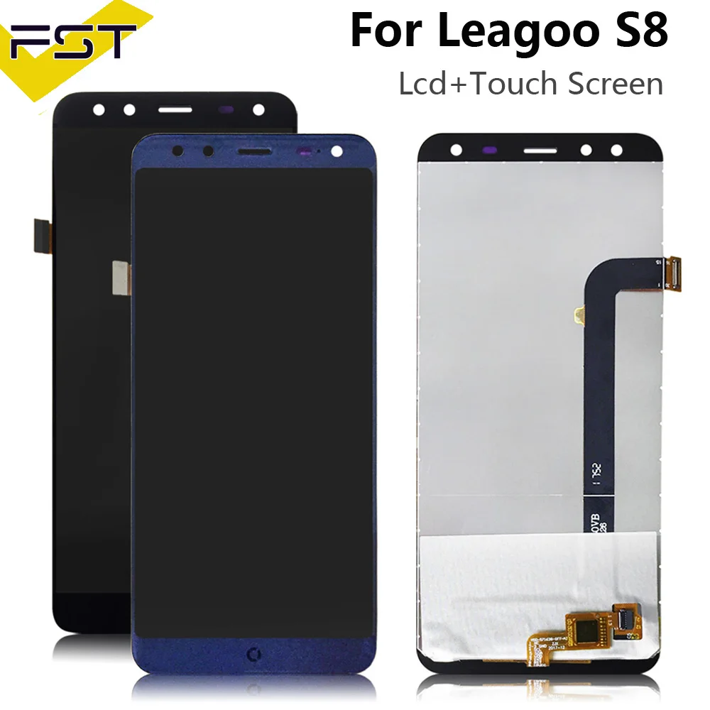 5,72 ''для Leagoo S8 ЖК-дисплей+ сенсорный экран дигитайзер Запасные части для Leagoo S8 ЖК-экран стеклянная панель датчик с инструментами