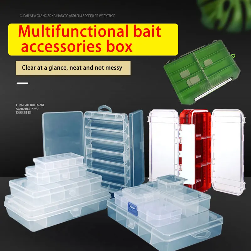 Ящик для инструментов снасти рыболовные воблеры силиконовые приманки товары