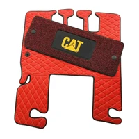 for caterpillar cat e312320323330345c special floor rubber anti skid excavator cab mat carpet protect clean decorations