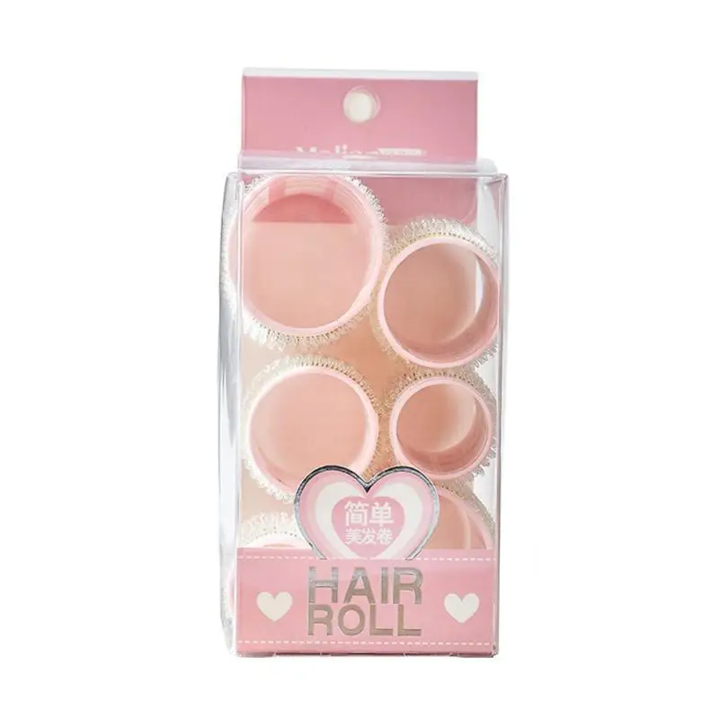 6 шт магические воздушные челки волос бигуди для ухода за спальный не нагревается