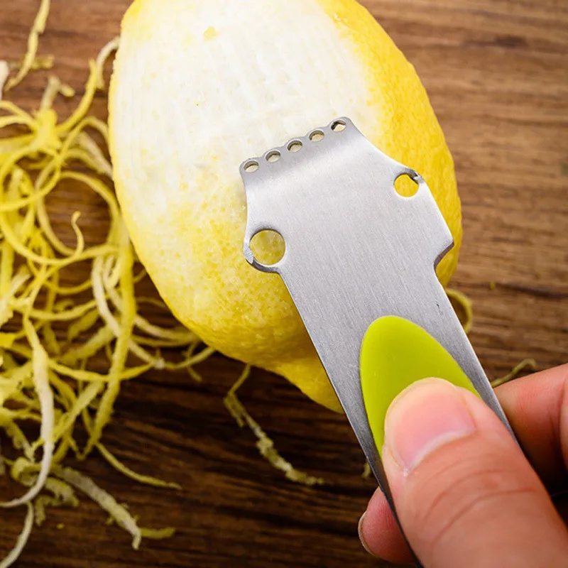Нож для чистки лимонов терка из нержавеющей стали извести вкус цитрусовых Терка