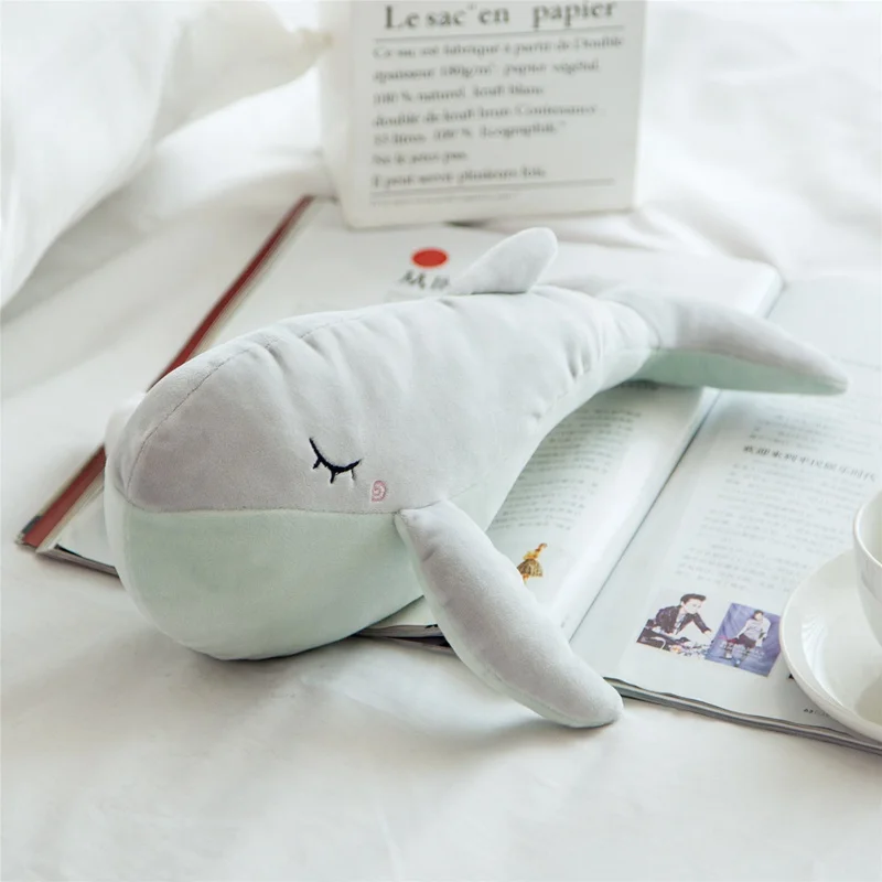 Лидер продаж милый спящий дельфин плюшевая игрушка мягкая Набивная мультяшное