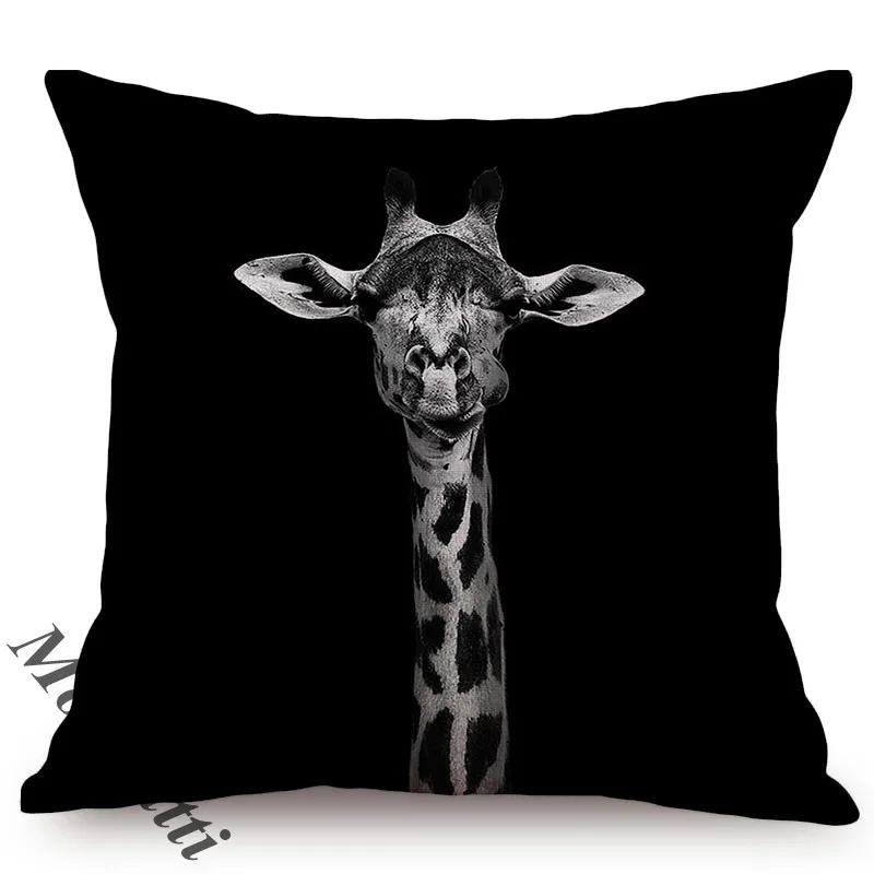 Африка животное жизнь пейзаж черно-белый фотография Искусство украшение дома